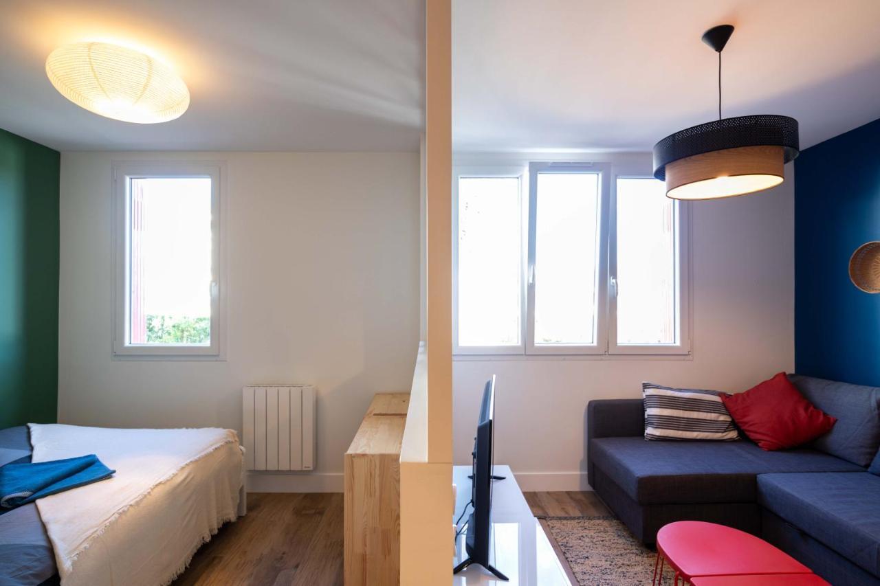 Goxoa - Appartement Au Calme, Centre Ville, Parking - Wifi Hendaye Exterior foto
